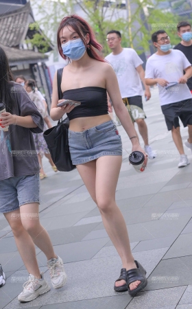 牛仔短裙MM [25P]