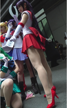 漂亮的肉丝coplay小姐姐