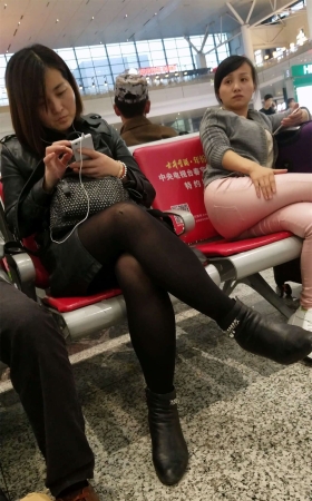 超性感黑丝长腿尖嘴皮靴知性大姐姐