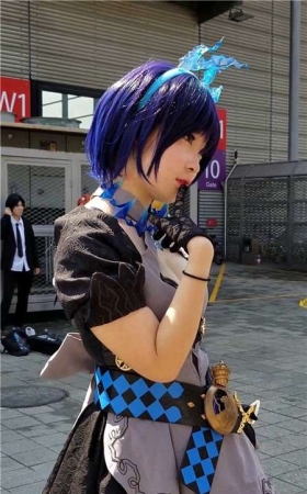 4k-极品丰满的cosplay二次元可爱小美女