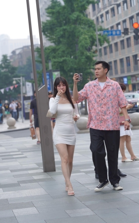 性感包臀裙女友