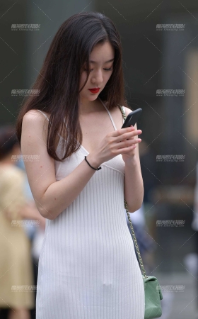 性感吊带白裙 [19P]