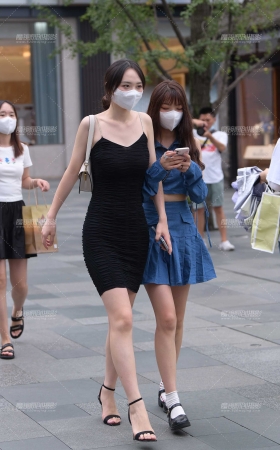 吊带裙包臀裙高跟美女 [20P]