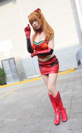 红色皮装coser [38P]