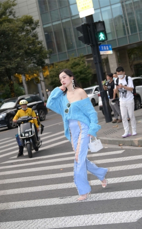 时尚皮裤搭配