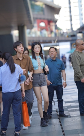 青春靓丽的风景线