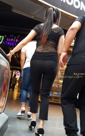 手机拍摄--商城里的黑裤妹子----（14P） [15P]