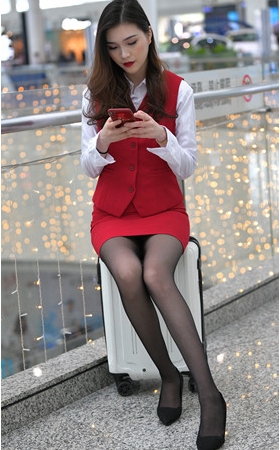 （套图一）红色制服美女(400P)