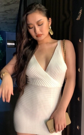 夜拍白裙美女MJ3351