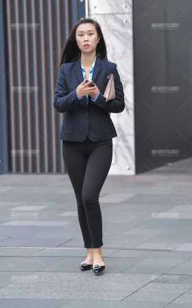 紧致西裤，职工装熟女 [14P]