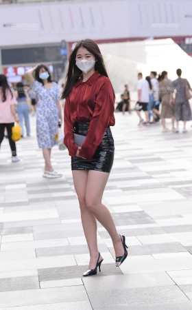 搭讪微胖高跟女孩 [27P]