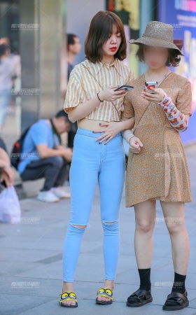 浅蓝牛仔小妹 [17P]