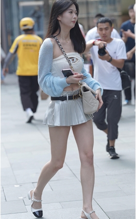 超短裙美女(157P)