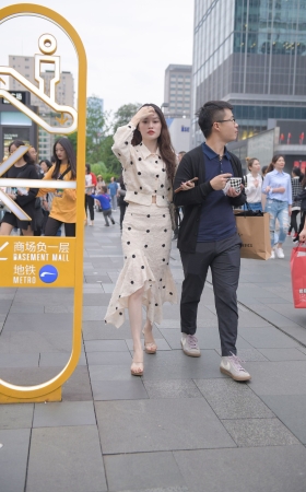 怡情的气质女朋友
