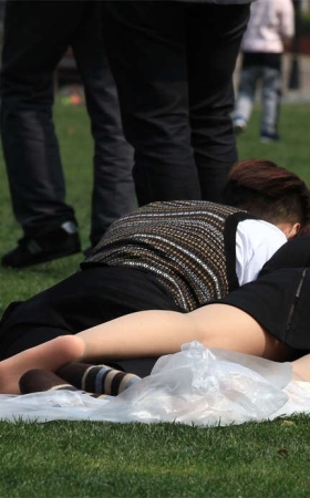No592 美女无档超薄长丝，要的就是这感觉