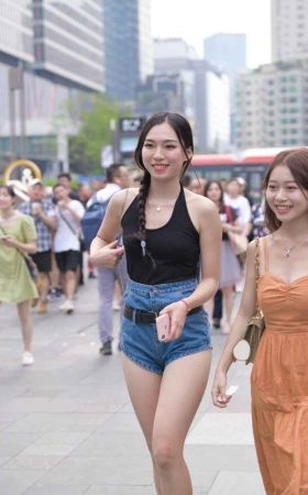 迷人高腰牛仔 [50P-664MB]