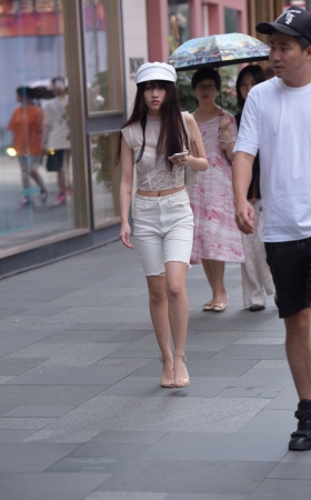 高跟美女