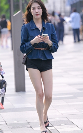 街拍长腿美女(117P)