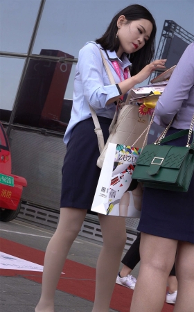 丝袜OL工作装女神