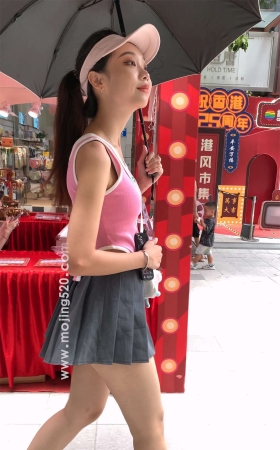 一始街拍作品 柠檬琉璃夏
