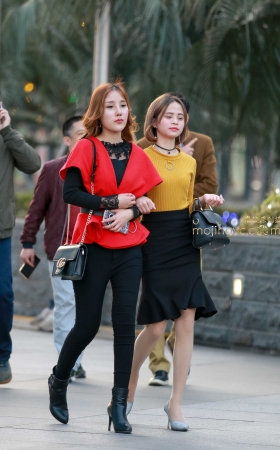 长腿网红脸 [19P]