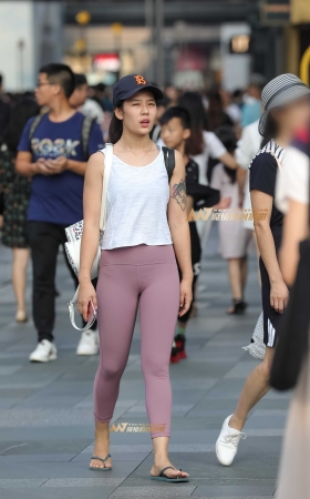 粉紧瑜伽裤 [15P]