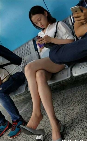 4k超清，高跟鞋大长腿美女小姐姐