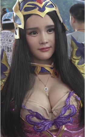漂亮的美模