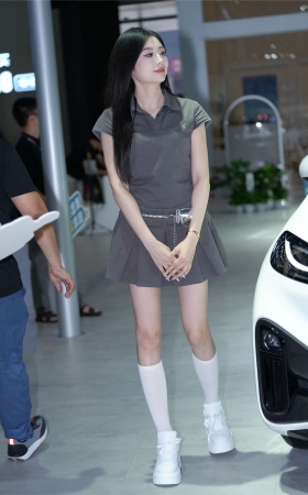 西装裙高挑马小漾儿