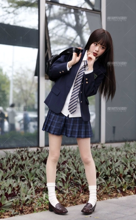 20250215一个很kawaii的jk肉丝美腿美眉 [20P]
