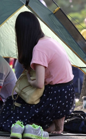 No1330 高挑气质女孩，脚也露得颇为冷艳