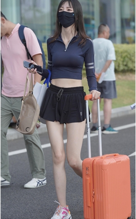 运动装小姐姐(83P)