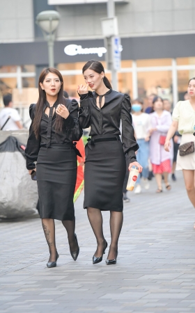 黑丝职业装