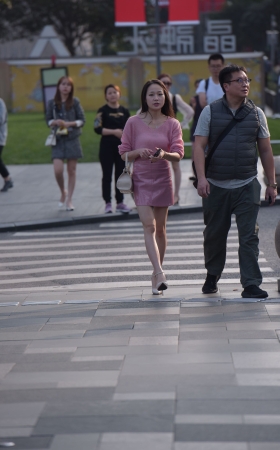 长腿美女