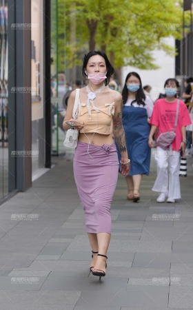 粉色口罩美女 [15P]