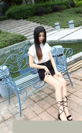 柒柒的肉丝凉鞋诱惑3A1547[715M]