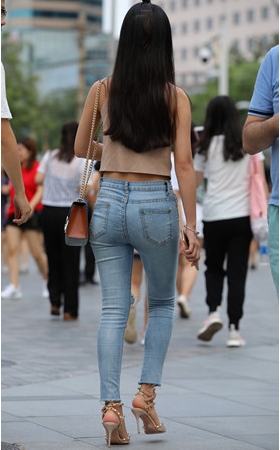 牛仔裤妹子(34P)