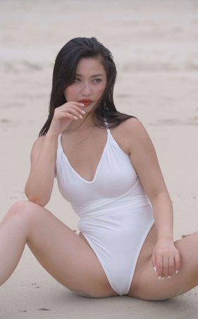360白色的微笑