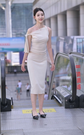 女神气质长裙