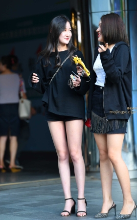 黑高美腿美女 [10P]