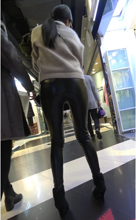 三组极品皮裤小姐姐