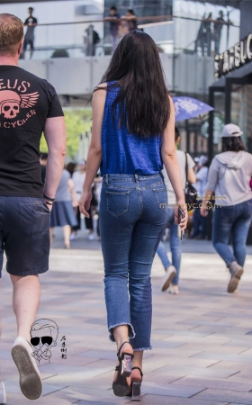 牛仔美臀 [12P]