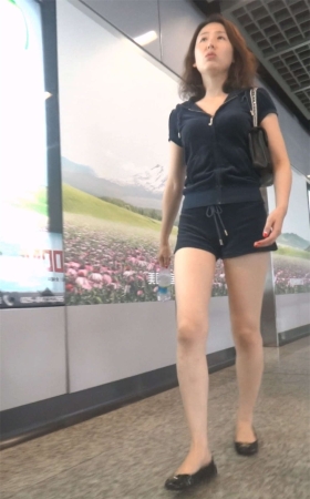 美丽的大白腿