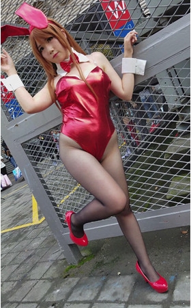 性感黑丝兔妹