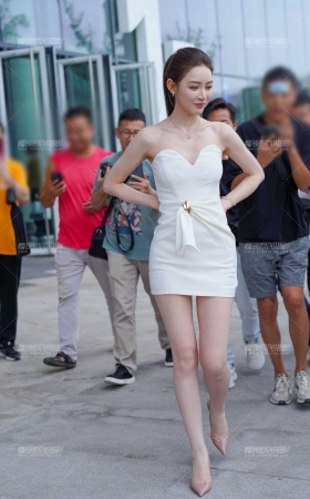 一袭白裙 优雅气质 [17P]
