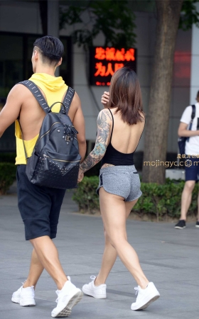 6-1健身一对，真空秀美背 [14P]