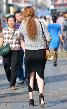 -黑色裹身裙 [8P]