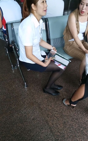 银行黑丝袜大厅经理