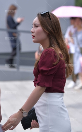 开叉白裙 [13P]