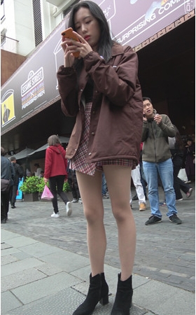 漂亮的美女长腿小姐姐